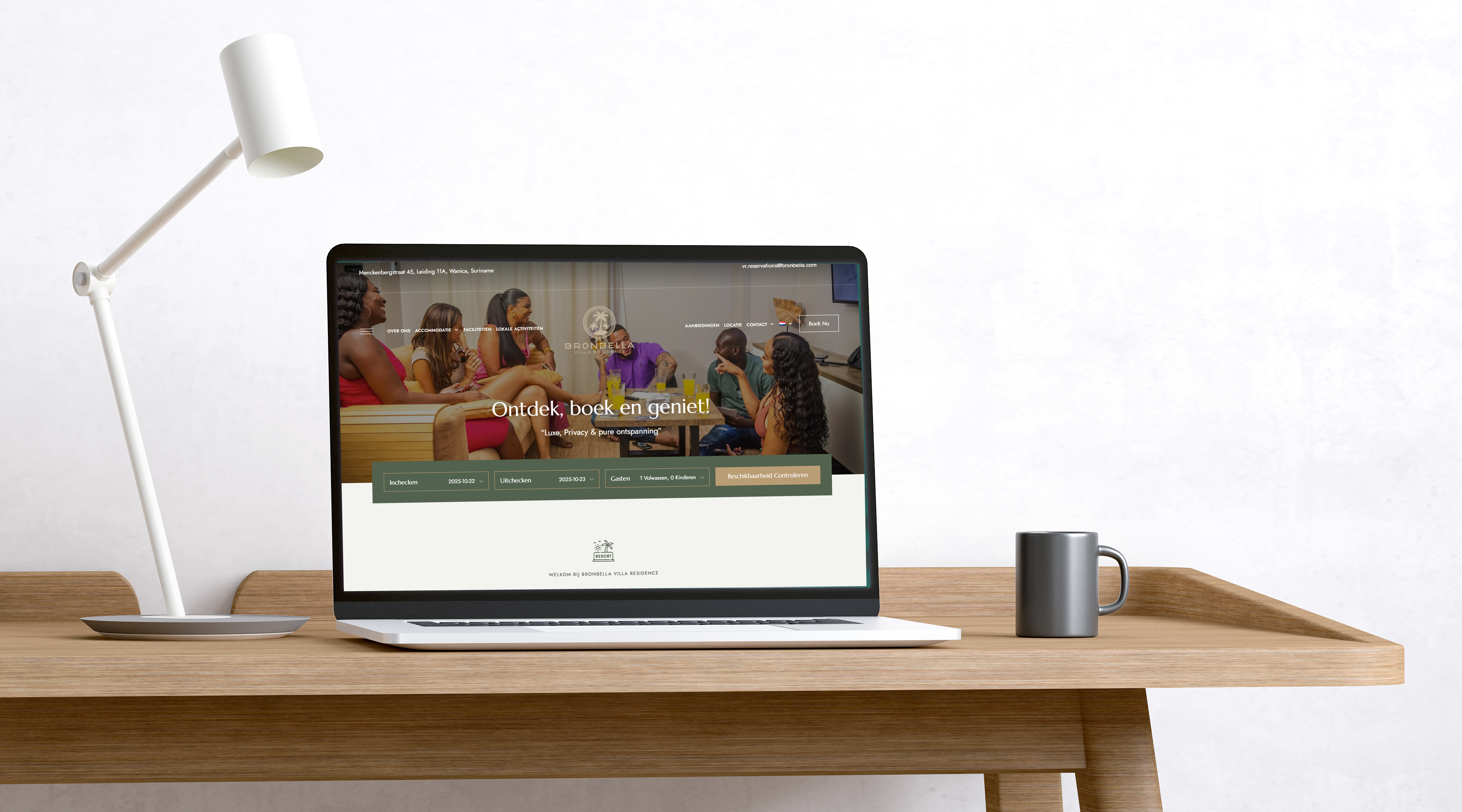 Brnds21 Bronbella Villa Residence Website